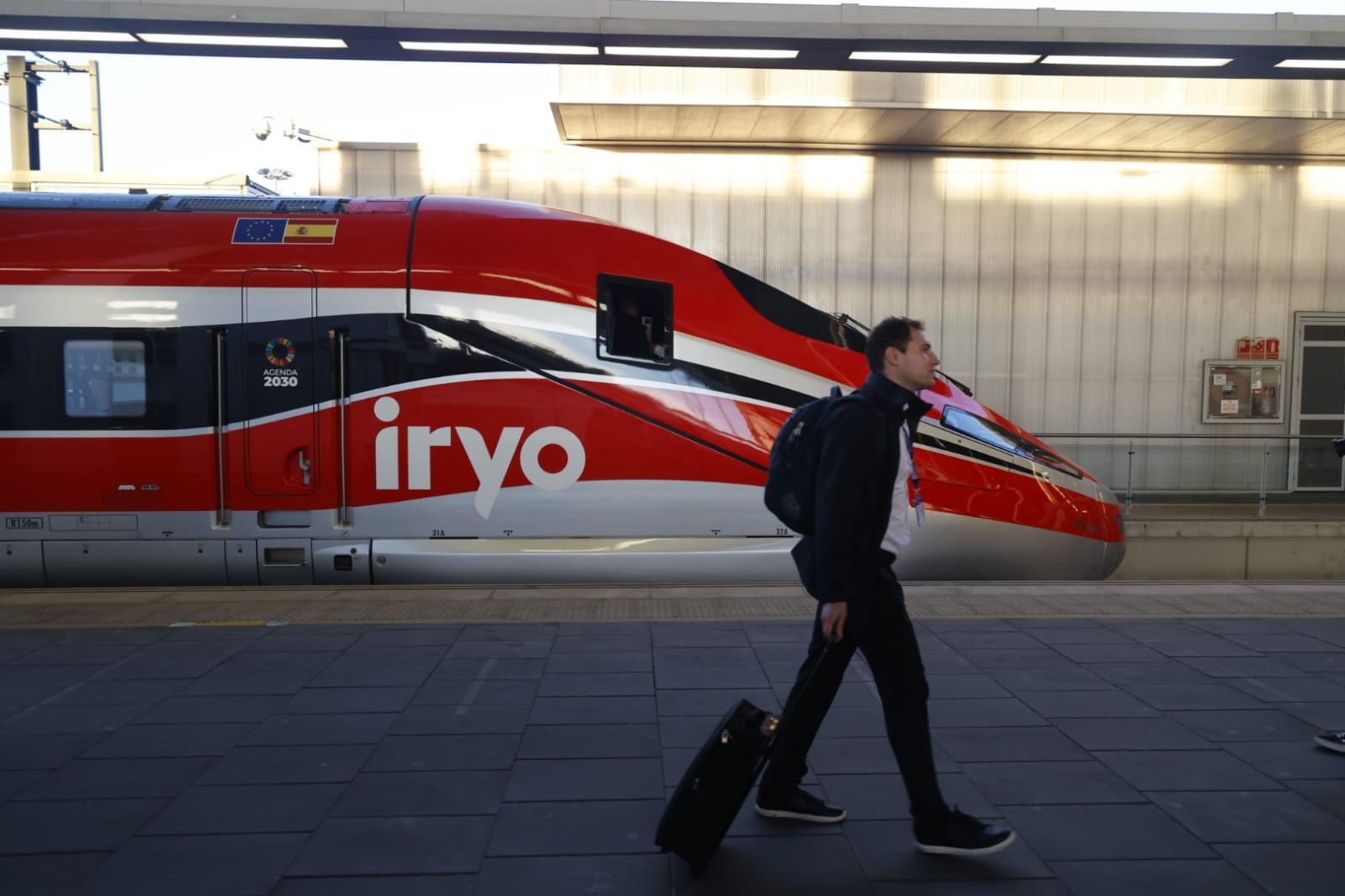 Llega el primer Iryo a València