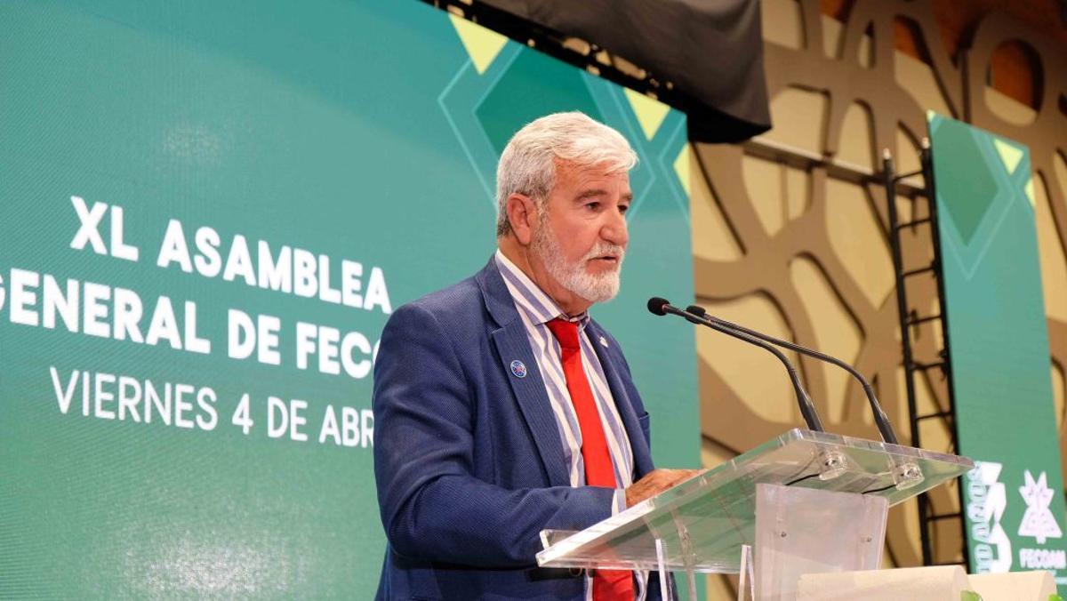 El presidente de Fecoam, Santiago Martínez, comparte los objetivos de la gran movilización agraria.
