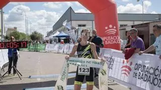 Aitor Sánchez y Soledad Barrantes ganan el IV Duatlón Carretera Montijo