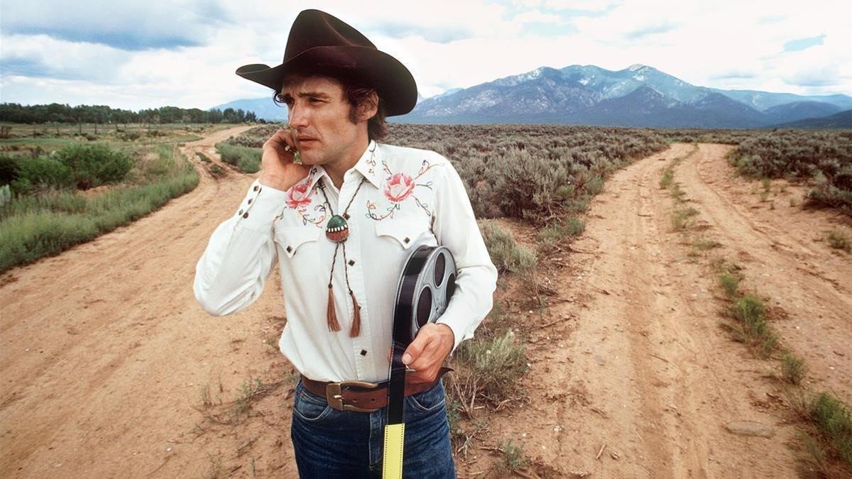 Dennis Hopper en Taos en 1970