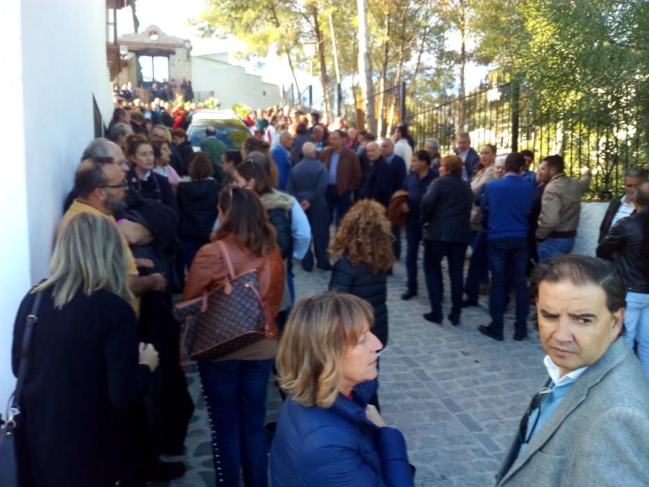 Funeral del alcalde de El Borge, Salvador Fernández Marín