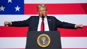 El presidente de EEUU, Donald Trump