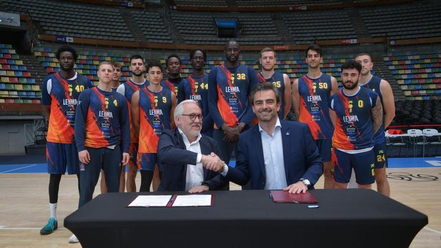 El Básquet Coruña y la Xunta firman su acuerdo para apoyar la 'Final Four' en el Coliseum
