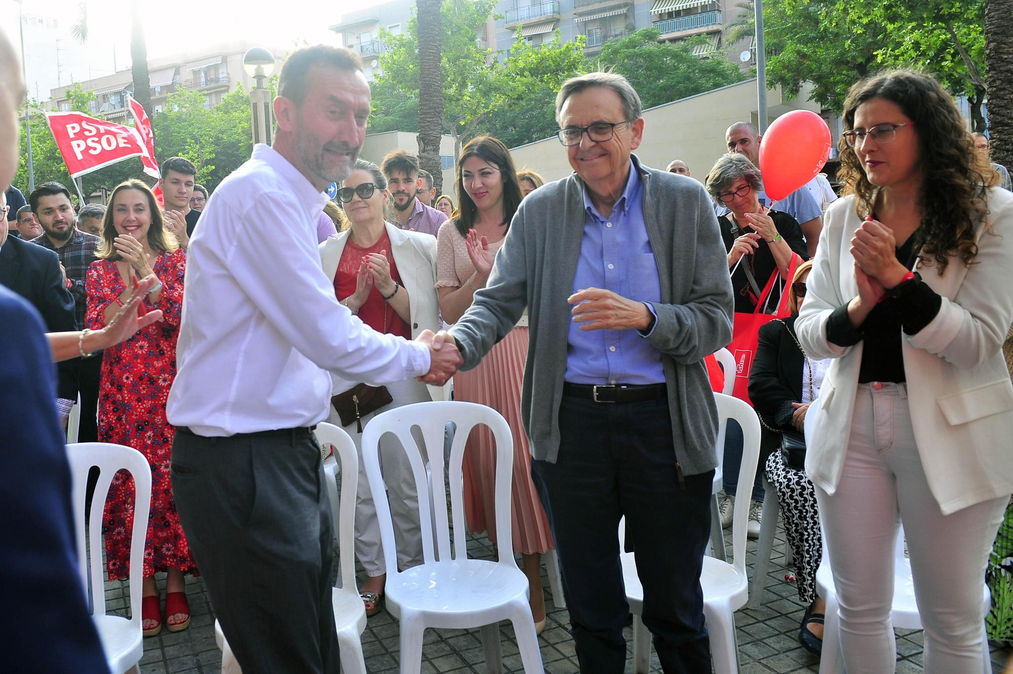 Cierre de campaña del PSOE de Elche