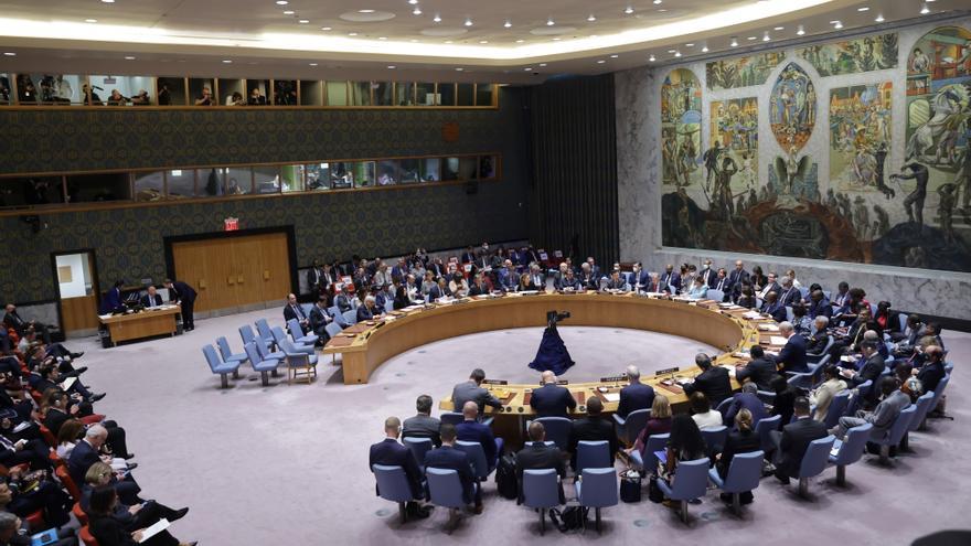 Reunion del Consejo de Seguridad de la ONU.