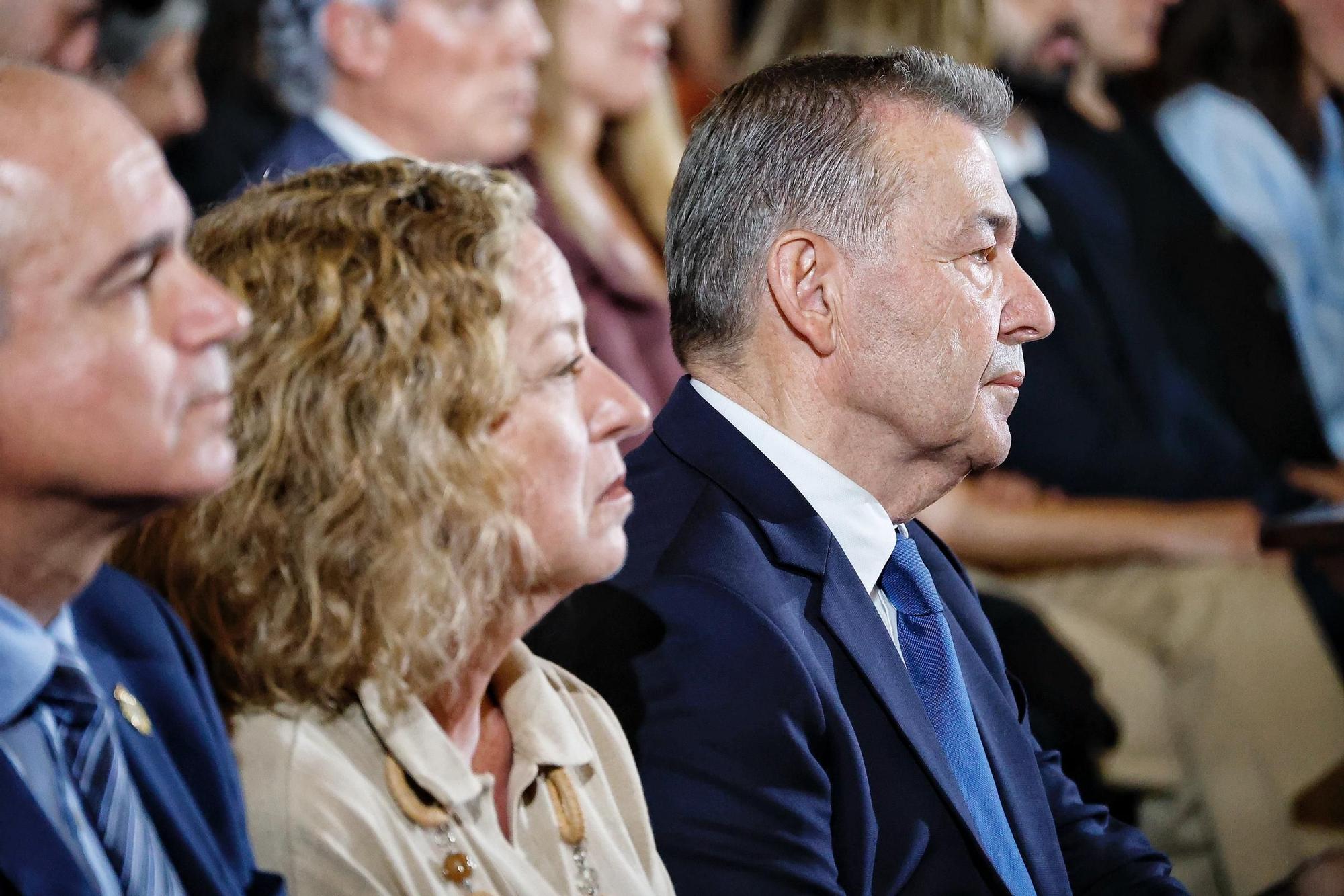 Funeral en memoria del expresidente Manuel Hermoso