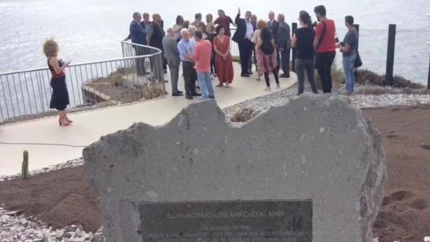 Monumento en La Laja a los represaliados del franquismo