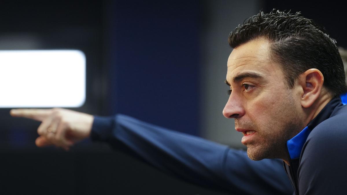 Xavi valora la victoria en la Supercopa