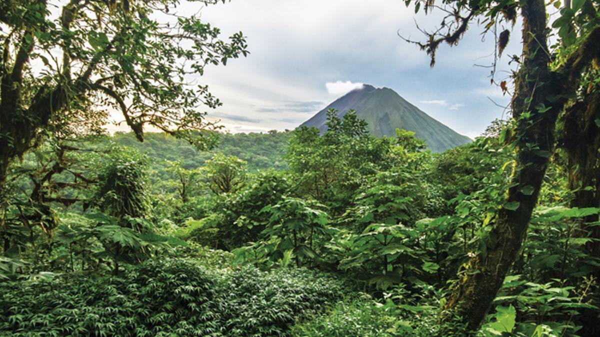 Volcán en Costa Rica