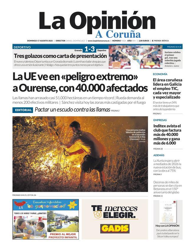 Especial ascenso a Primera del Deportivo: 41 portadas para un ascenso