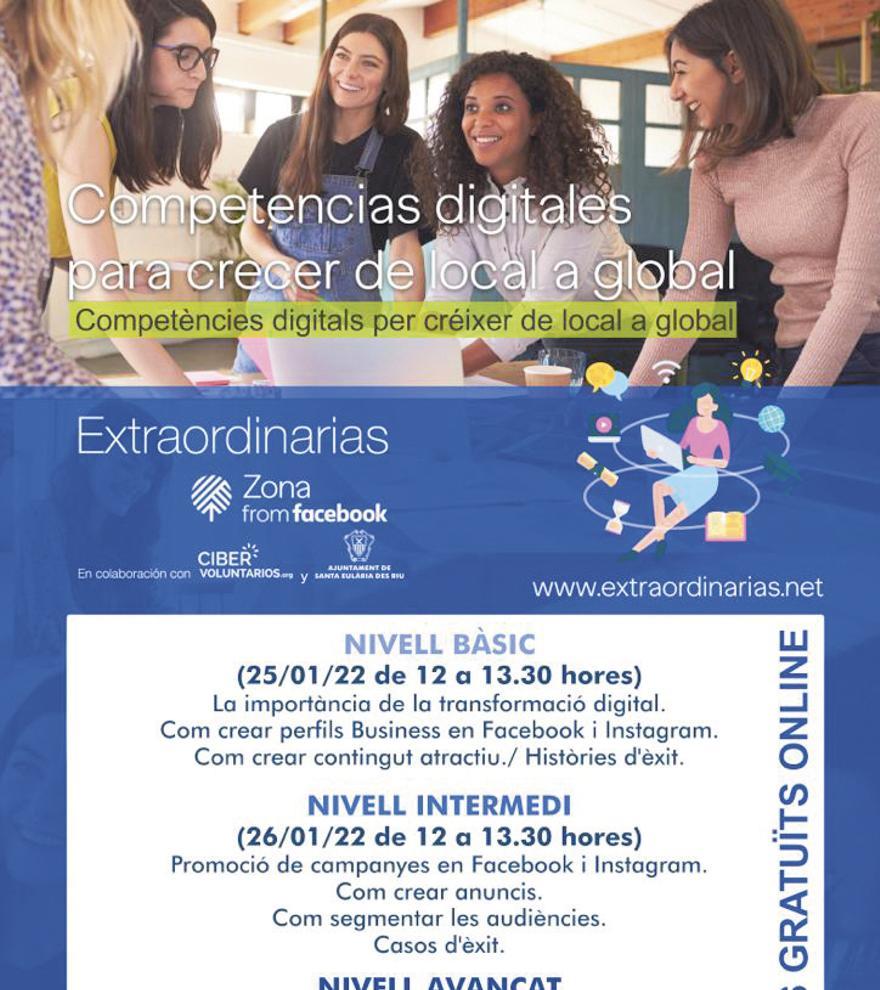 Santa Eulària, la Fundación Cibervoluntarios y Zona from Facebook colaborarán para formar en marketing digital a mujeres emprendedoras