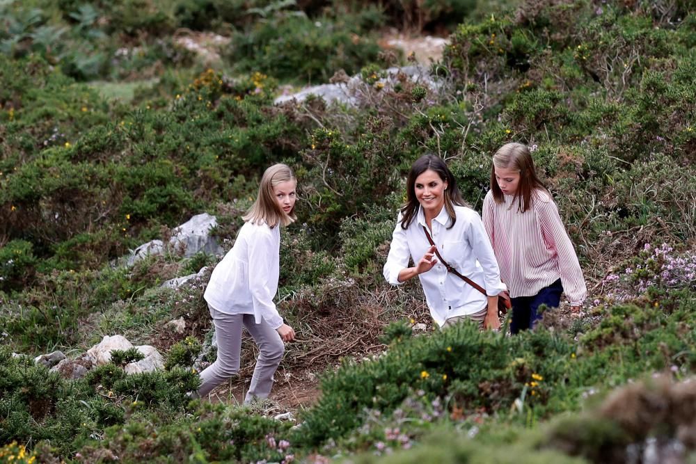 La familia real visita Los Lagos