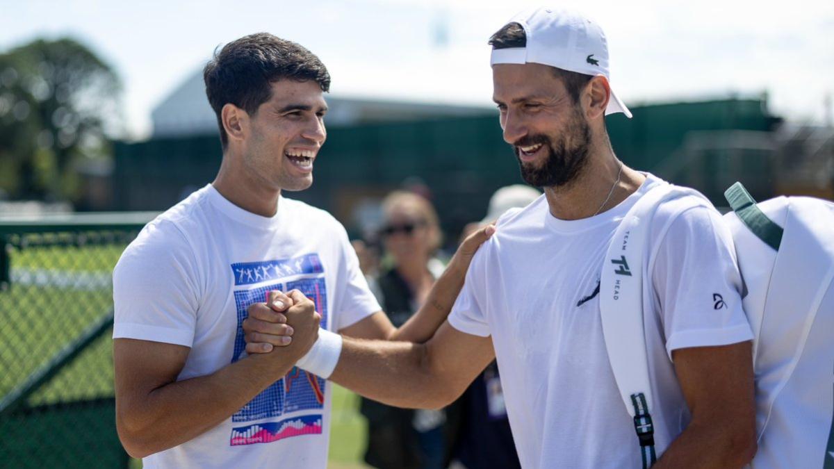 Alcaraz Djokovic, una amistad mucho más allá del tenis: 