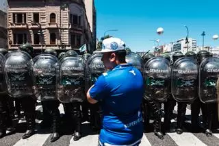 La huelga general contra Milei en Argentina, en imágenes