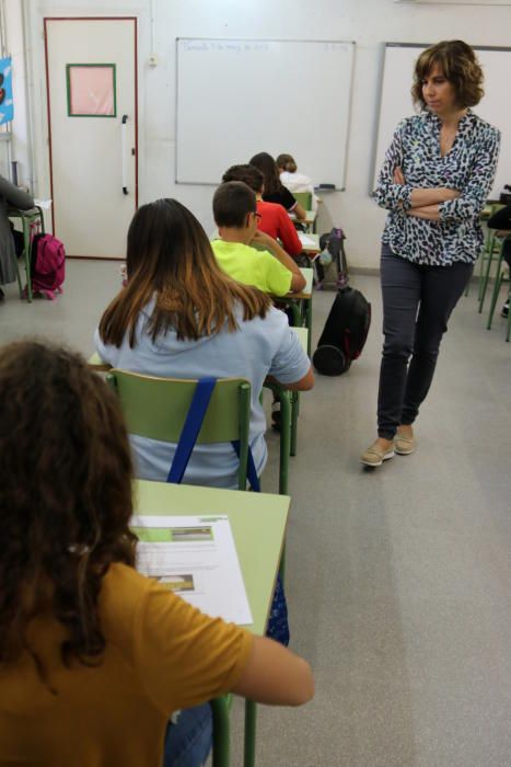 Primer dia de l'avaluació de 6è de Primària a l'escola El Temple de Tortosa