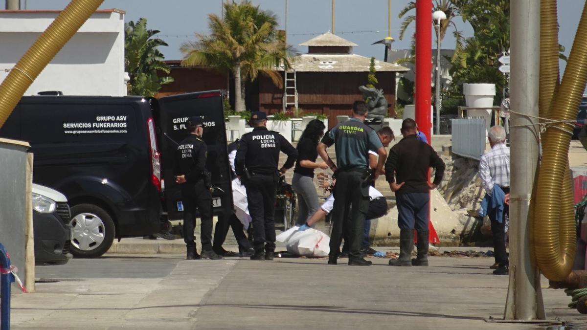 Uno de los cadáveres rescatados desde marzo en aguas de la Marina Alta.