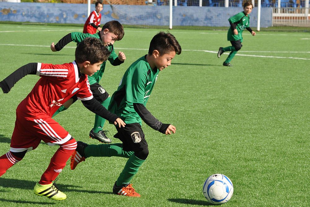 Fútbol base del fin de semana