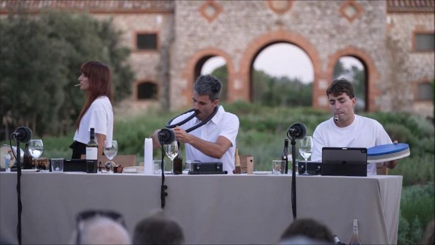 Frames Percussion explora els límits de la música i la tecnologia i estableix un diàleg amb la natura a Peralada