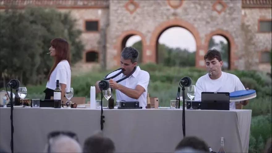 Frames Percussion explora els límits de la música i la tecnologia i estableix un diàleg amb la natura a Peralada
