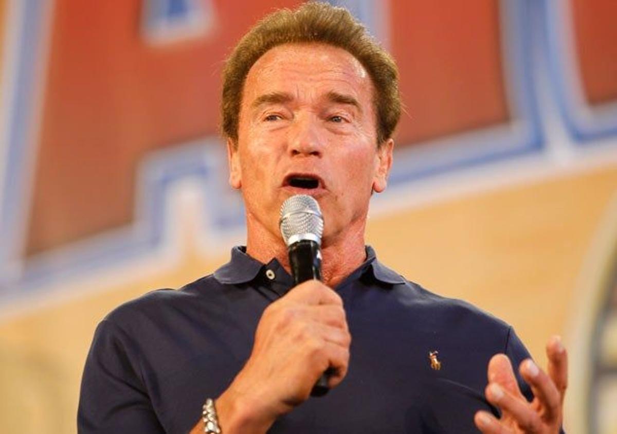 Arnold Schwarzenegger, en Madrid
