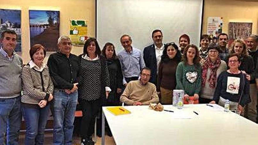 Tomás Sánchez Santiago, en el Club de Lectura