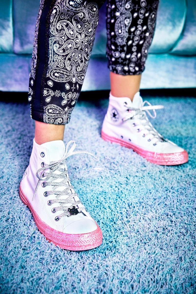 Miley Cyrus y su nueva colección con Converse