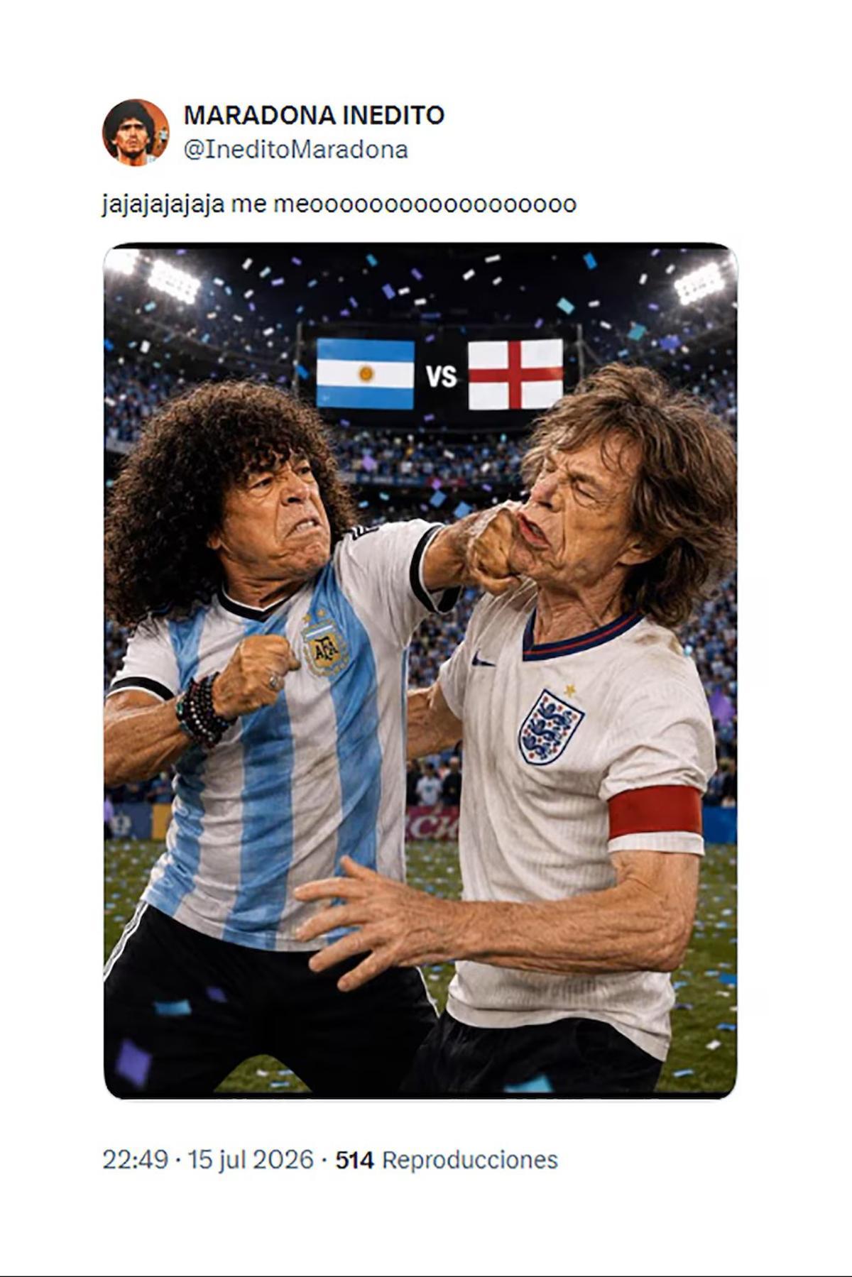 Festejos argentinos en las redes