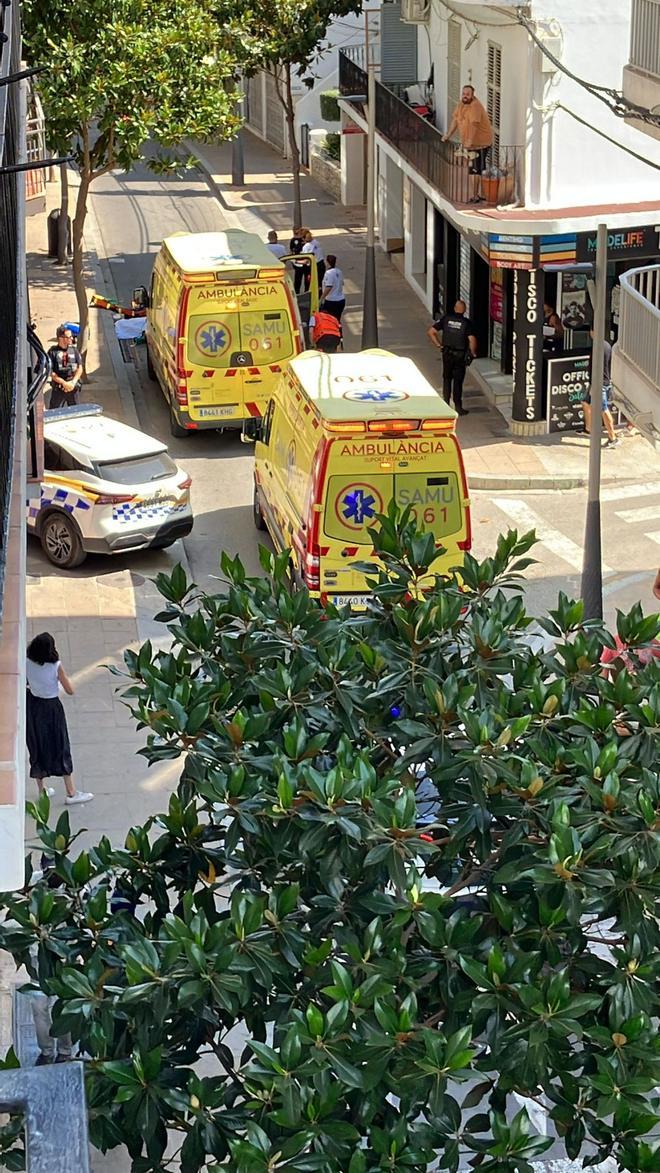 Muere un joven al caer desde el balcón de la habitación de un hotel en Sant Antoni