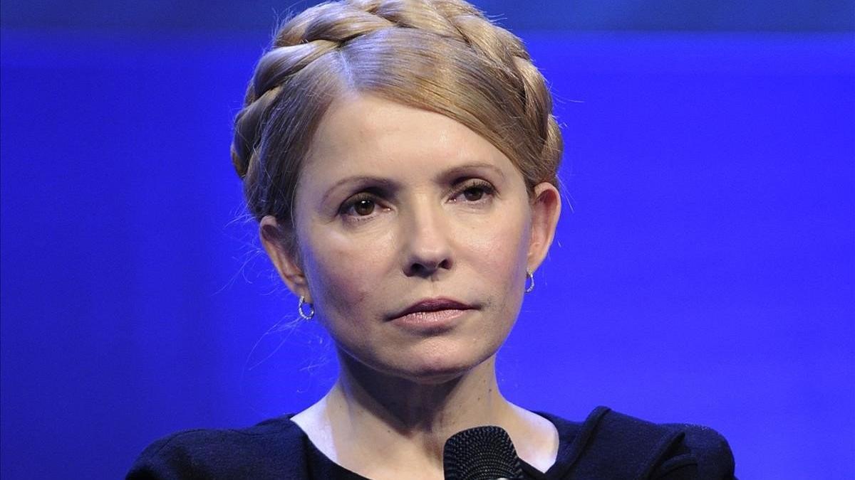 La exprimera ministra ucraniana Yulia Tymoshenko.