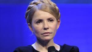 La exprimera ministra ucraniana Yulia Tymoshenko.