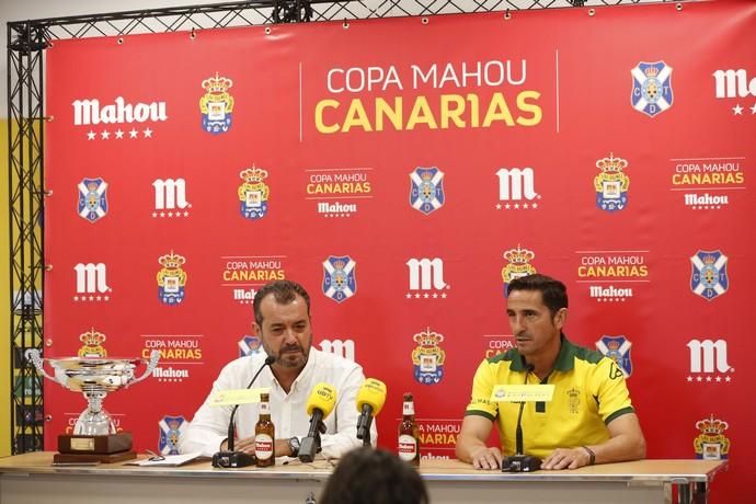 Manolo Jiménez, en la presentación de Copa Mahou