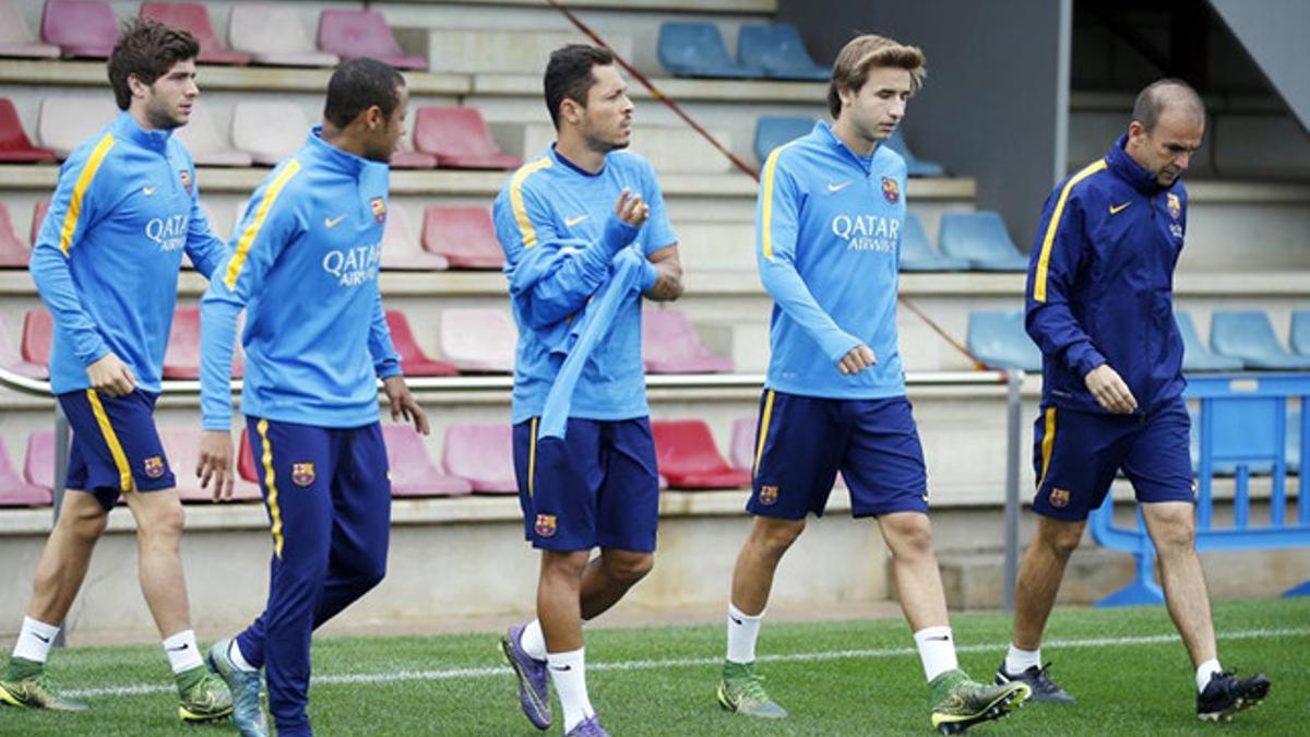 Sergi Samper completa la lista de Luis Enrique