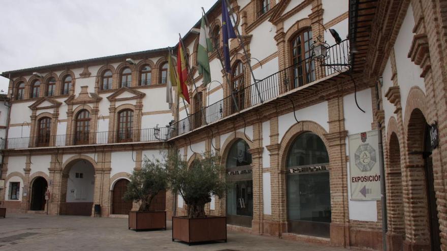 Ayuntamiento de Archidona en la plaza Ochavada de la localidad.