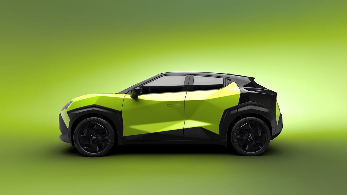 Comparte plataforma con el Nissan leaf.
