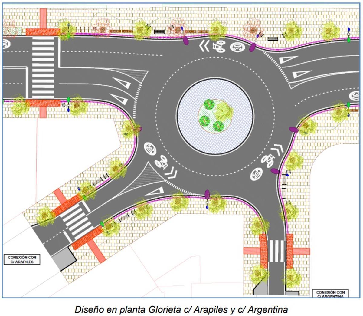 El cruce de Requejo con Arapiles se solventa con una rotonda