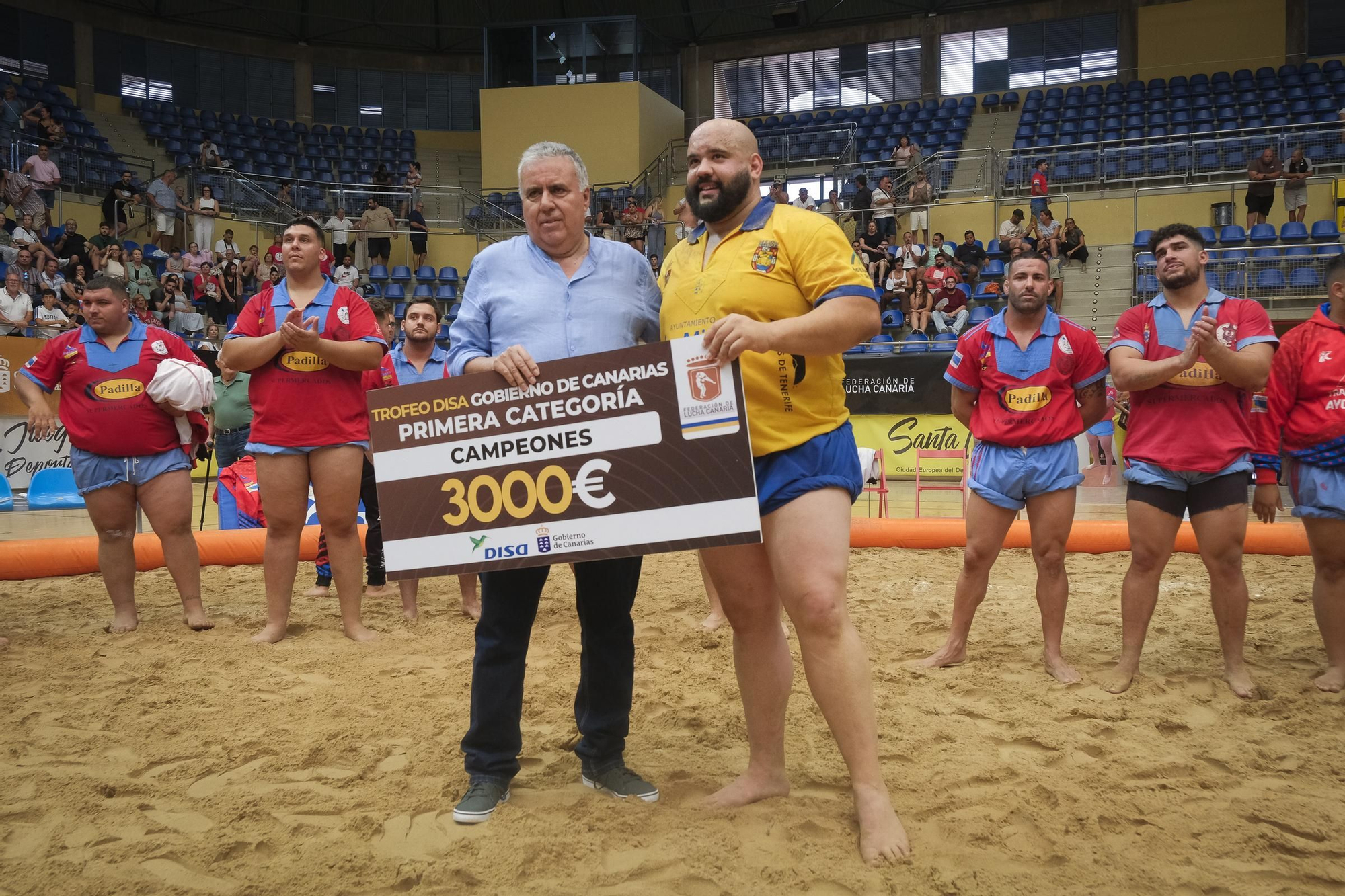 Final del torneo DISA Gobierno de Canarias de Lucha