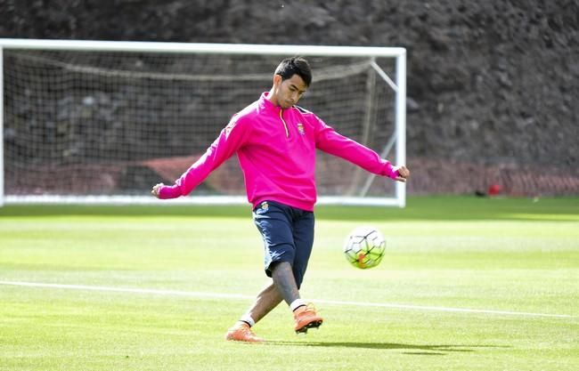 Entrenamiento de la UD Las Palmas