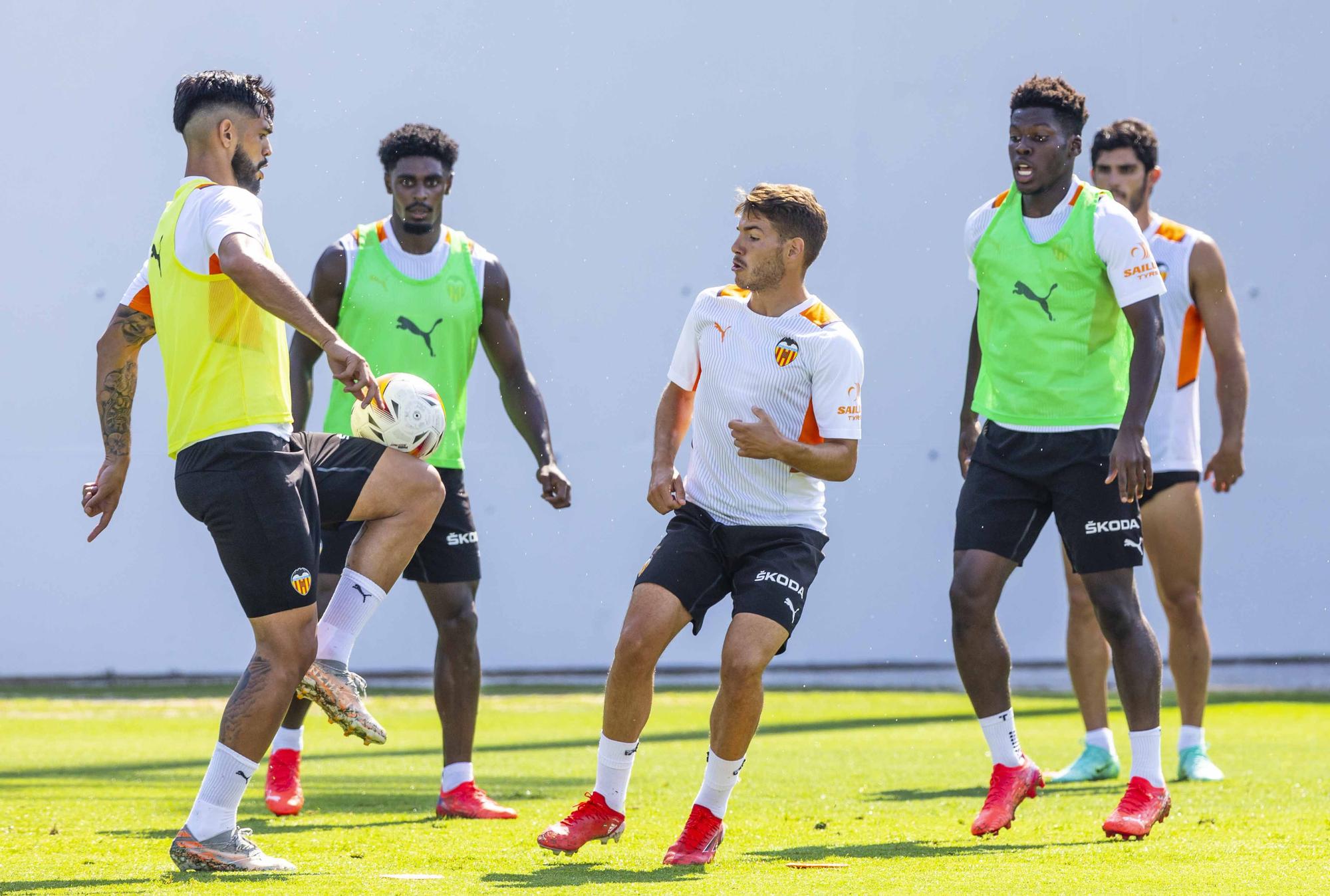 La semana de entrenamientos del Valencia CF