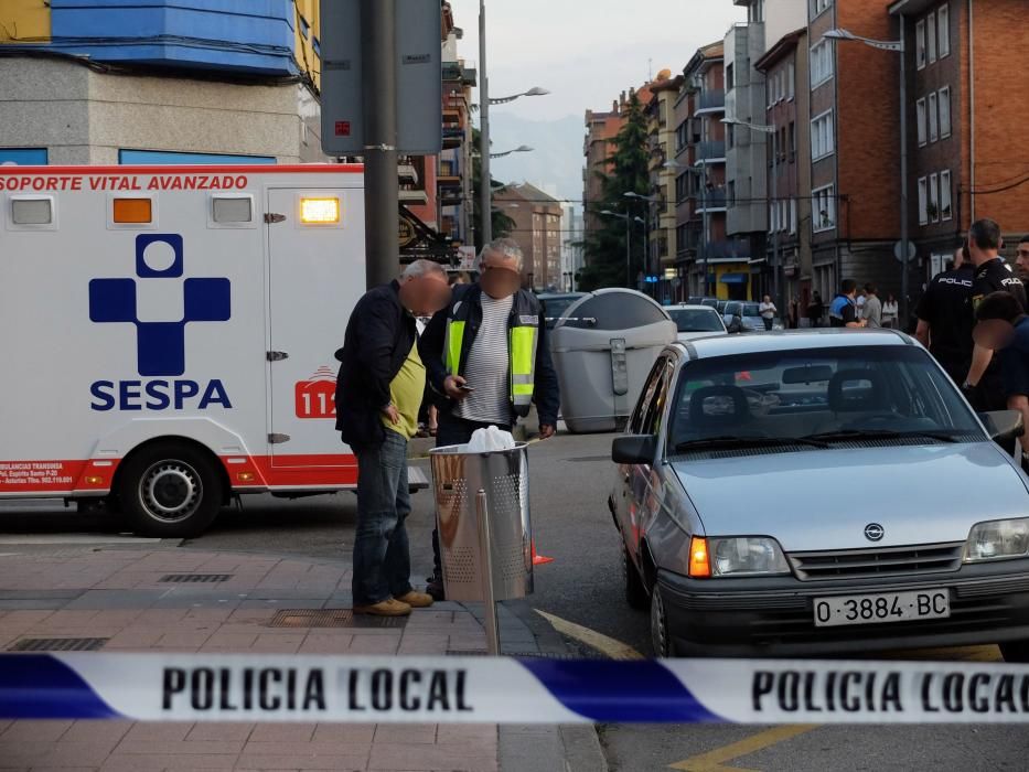 Tiroteo en Mieres tras un atraco a un supermercado