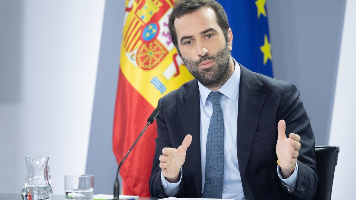 El ministro de Economía, Comercio y Empresa, Carlos Cuerpo.