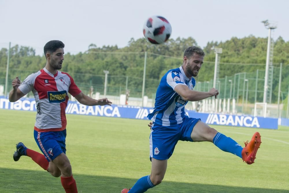 El Fabril le gana 3-2 al Arosa en María Pita