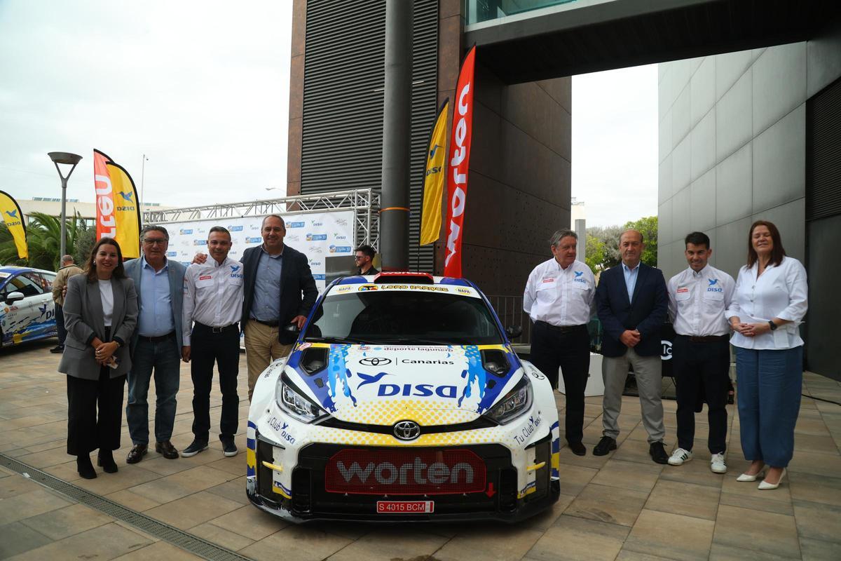 DISA Copi Sport afronta en 2026 el gran reto de revalidar el título autonómico de rallyes con Cruz, Mújica y su Yaris Rally2