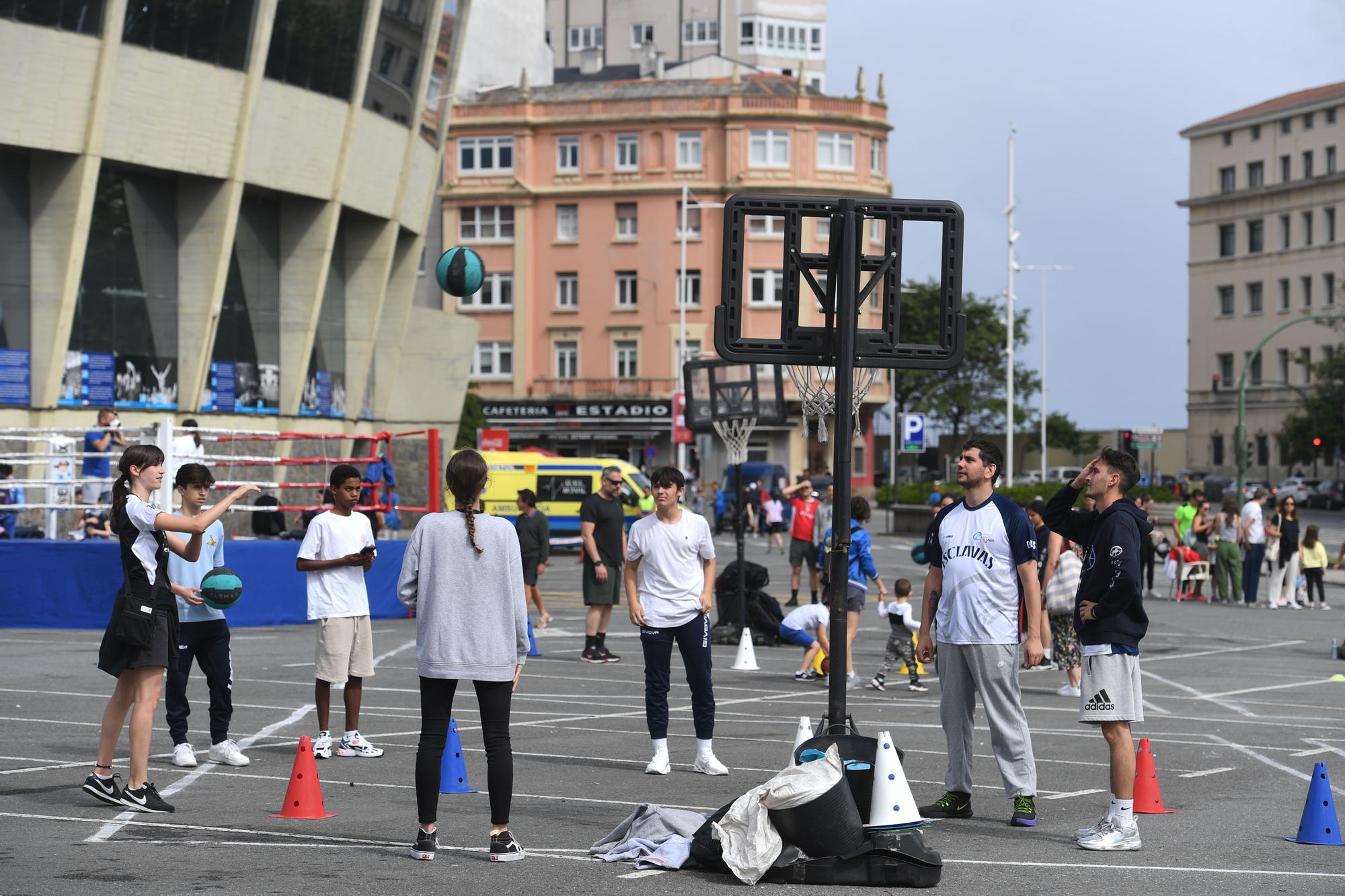 Día del Deporte en la calle de A Coruña