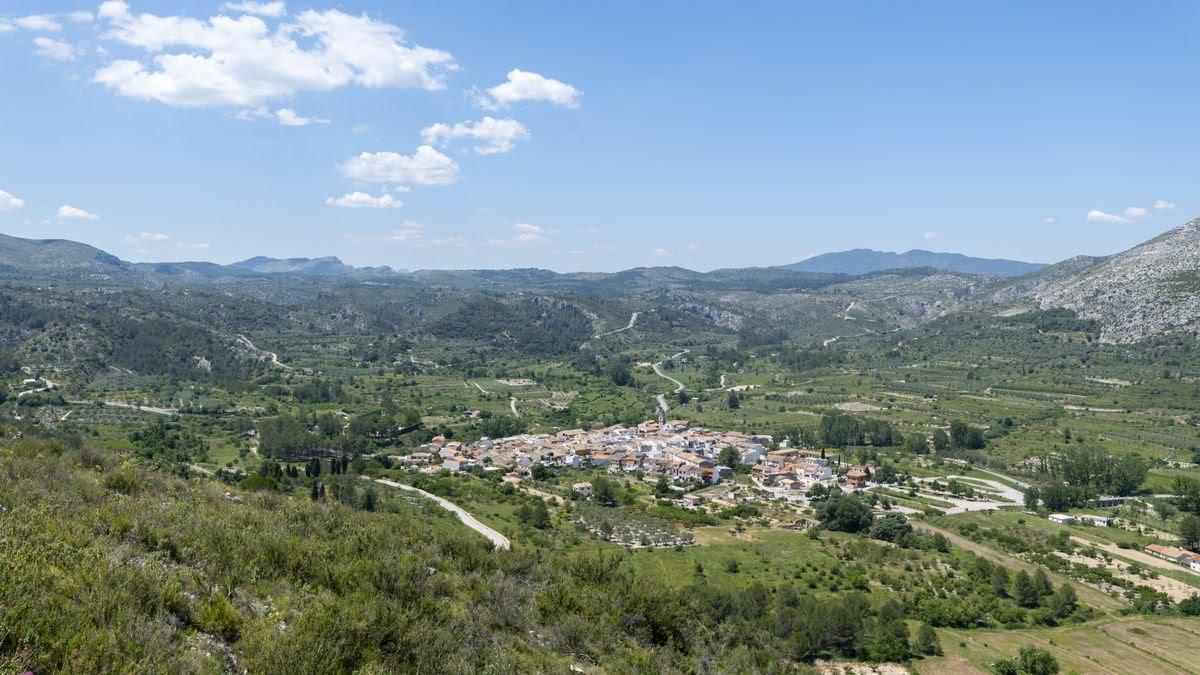 El precioso pueblo de la Vall d&#039;Ebo está en la montaña de la Marina Alta