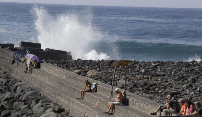 Fuertes vientos en Tenerife.