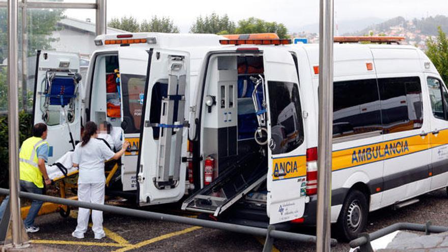 Primer traslado de pacientes al nuevo hospital de Vigo