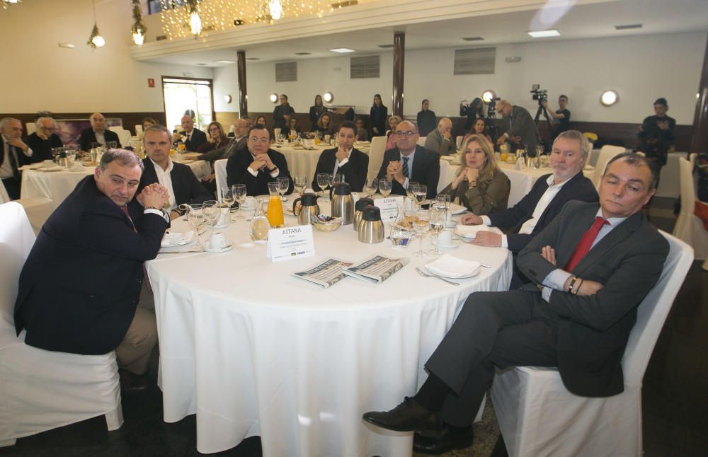 Desayuno con Duran i Lleida en el Maestral