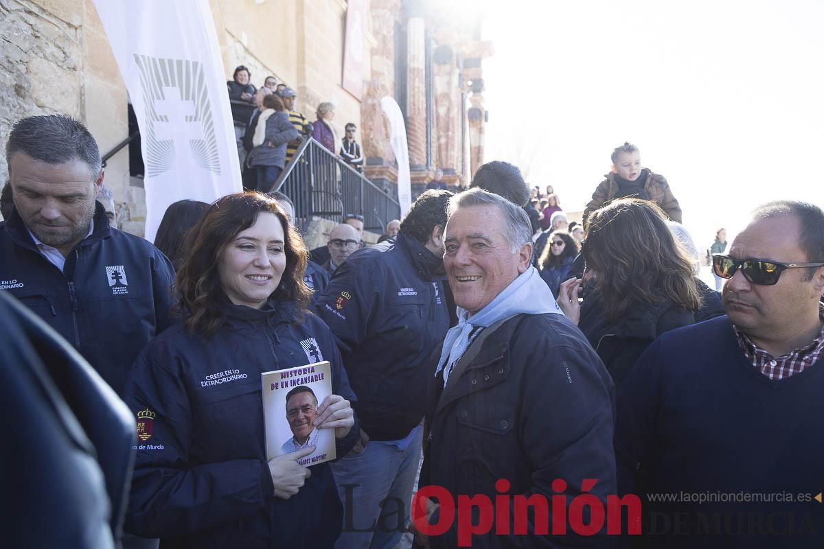 Así ha sido la visita de Isabel Díaz Ayuso a Caravaca de la Cruz