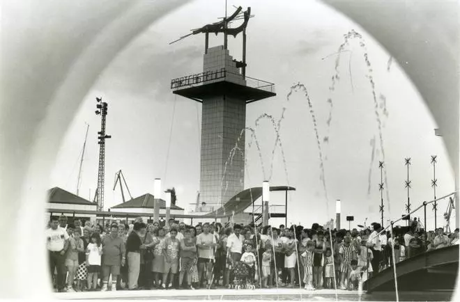 La Plaza del Mar cumple 30 años: así fue una obra que cambió el Grau de Castelló