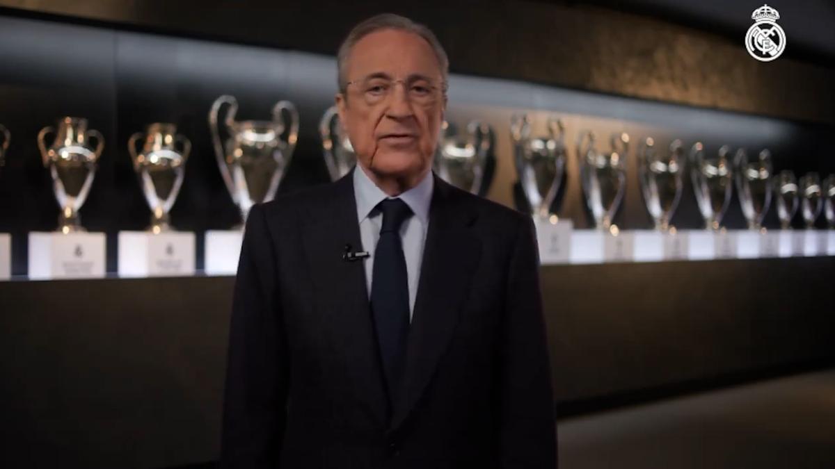 Florentino Pérez: "Desde hoy los clubes serán los dueños de su destino"